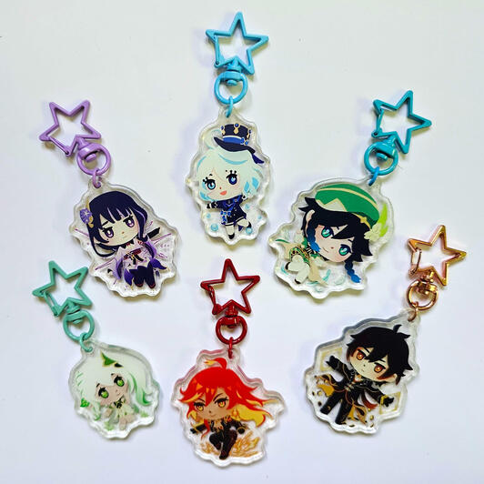 Genshin Archon charms
